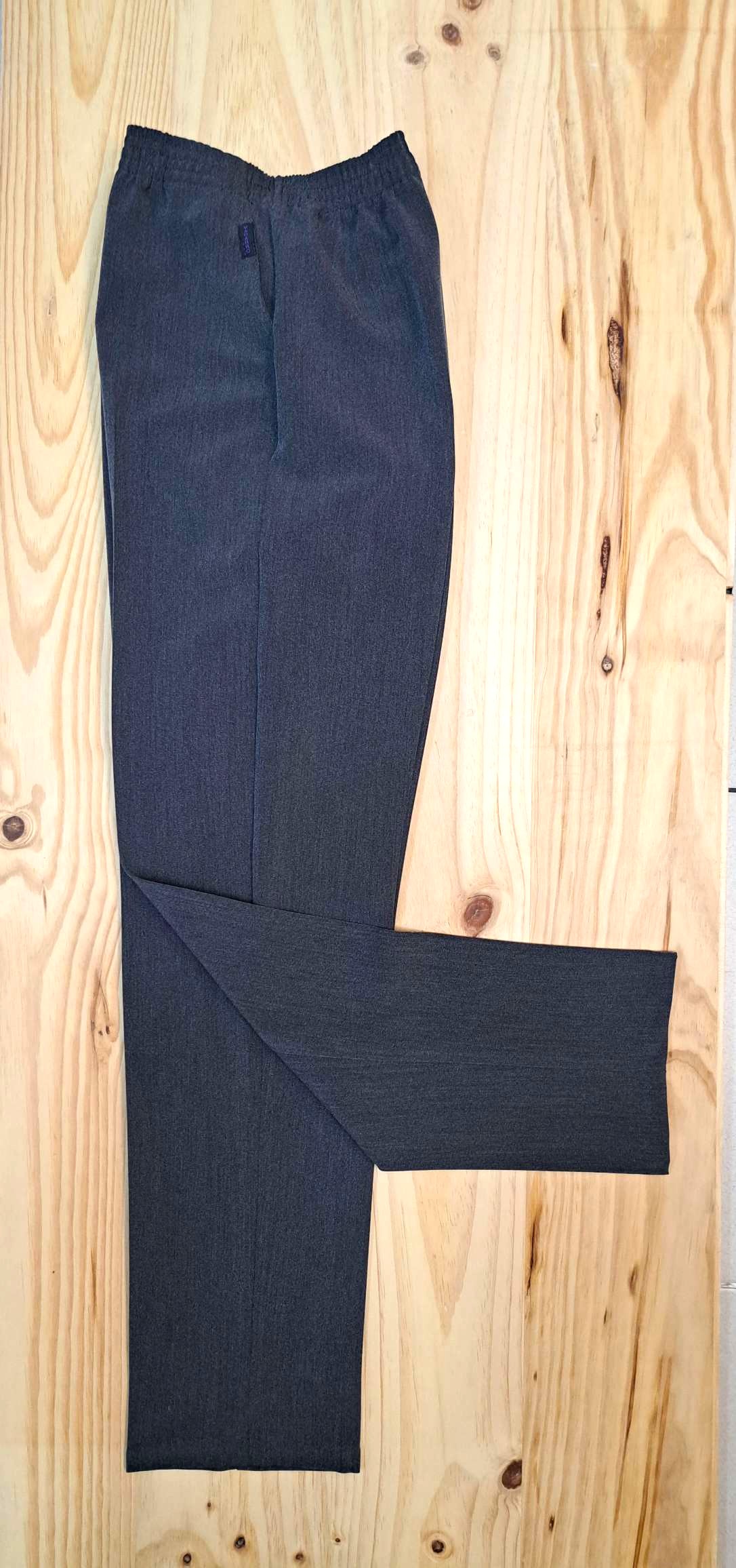 pantalón de invierno con goma señora gris marengo
